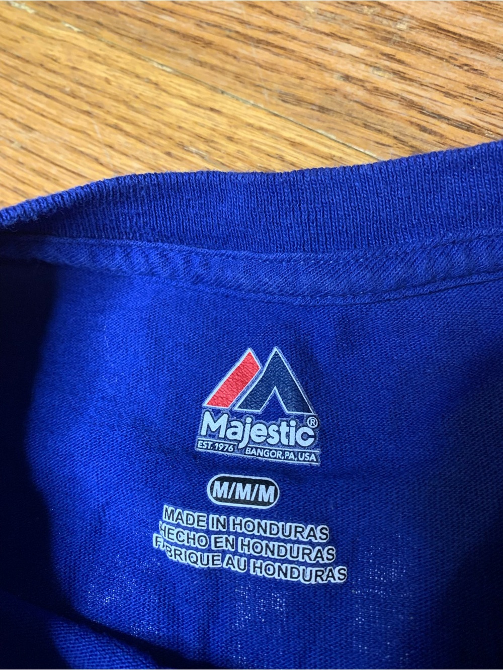 Majestic Toronto Blue Jays T-Shirt Blue Size M | Graphic Tee - Picture 3 of 7